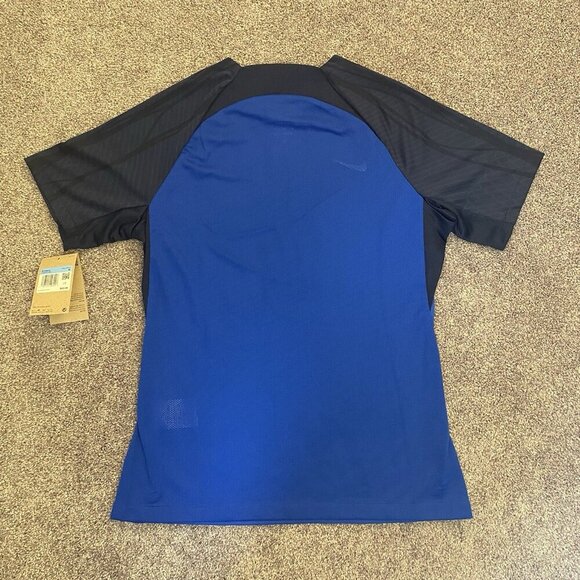 Nike Women's Strike III Soccer Jersey Dri-Fit Blue Short Sleeve Size L - NWT $50 - Picture 5 of 13